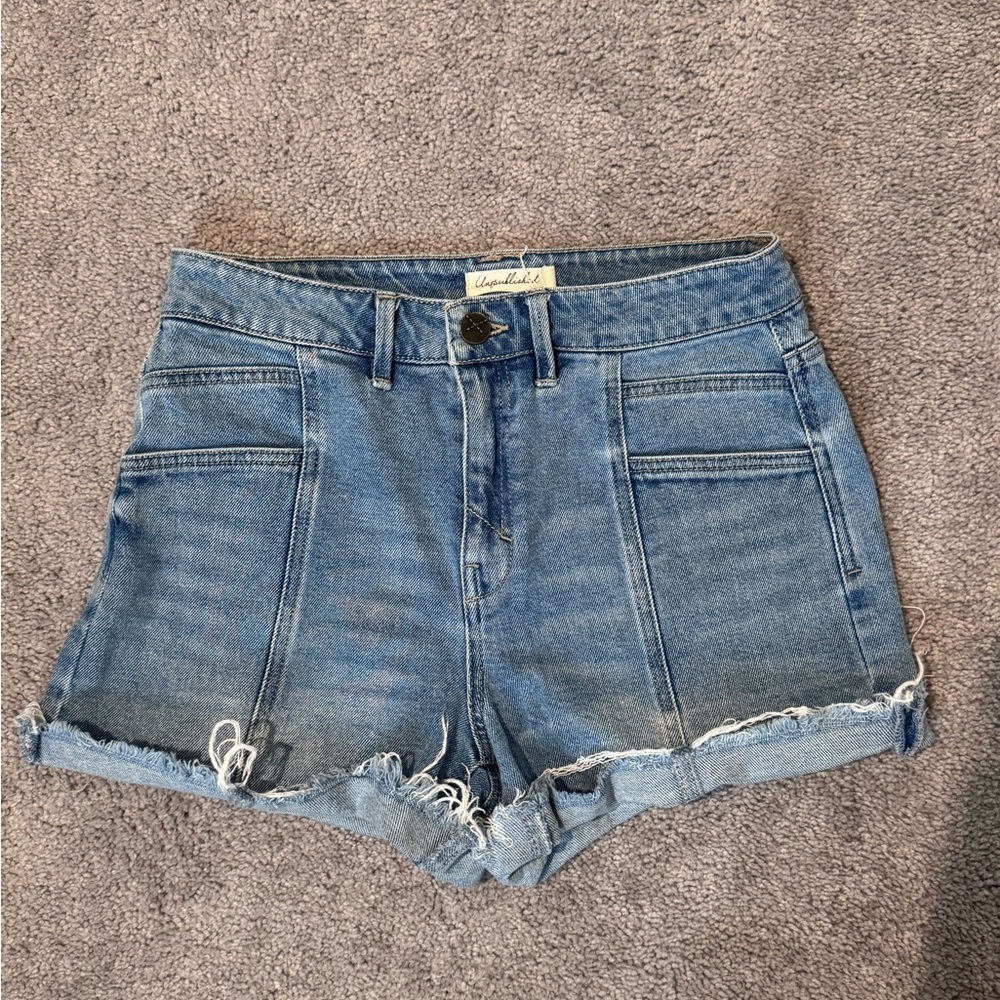 Blue Denim Women's Shorts | Unpublished